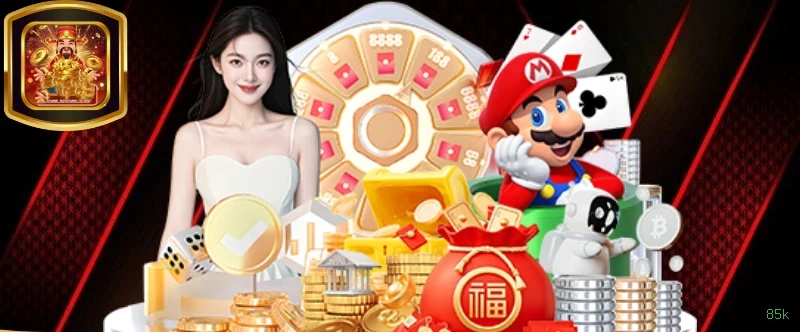 Imagem promocional dos jogos Fortune da 85k