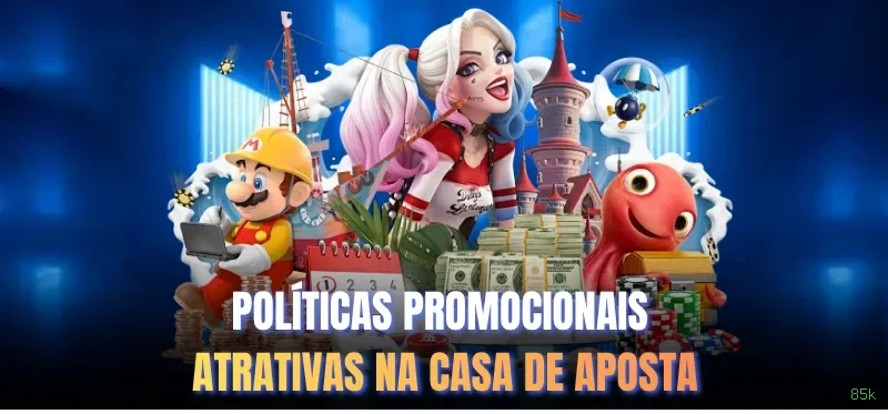 Imagem promocional da experiência de game da 85k