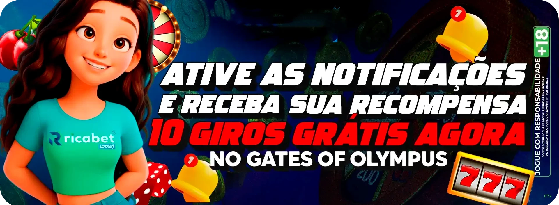 Imagem promocional dos jogos de lottery da 85k